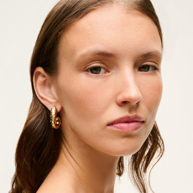 Boucles d'oreilles Saint Germain Comète strass