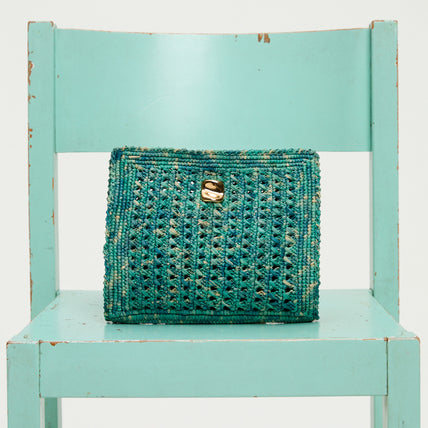 Bolso de mano Les Canoubiers - Turquesa