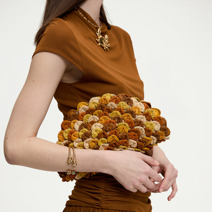 Bolso de mano Sun Sirena de rafia