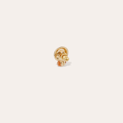 Amarante mini stud earrings - Rose Quartz