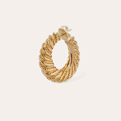 Boucles d'oreilles créoles Kontiki
