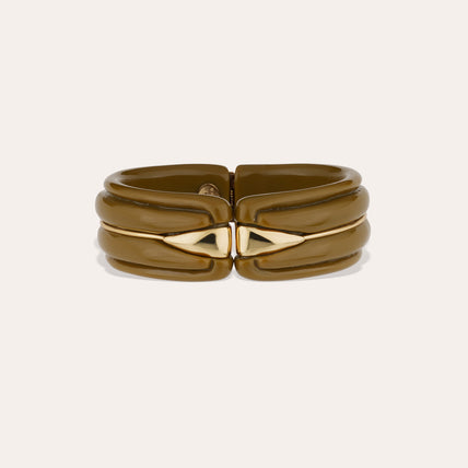 Pulsera Écume de acetato - Caqui