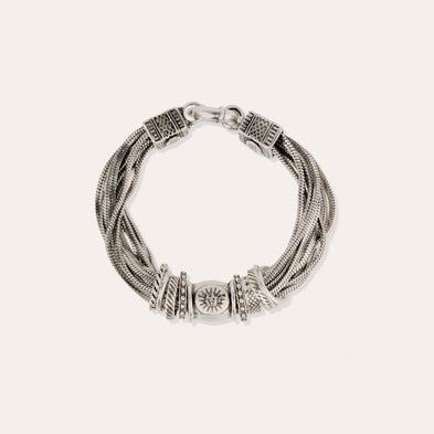 Bracelet Jos argenté