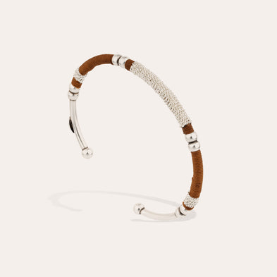 Bracelet jonc Zanzibar grand modèle