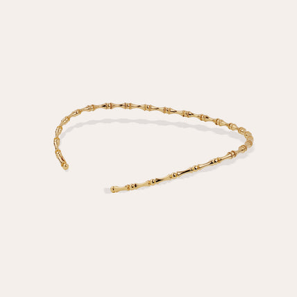 Collar Bambou dorado