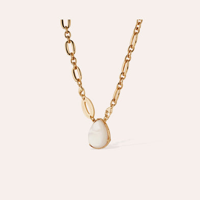 Collier Billy - Nacre blanche