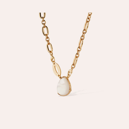 Collier Billy - Nacre blanche