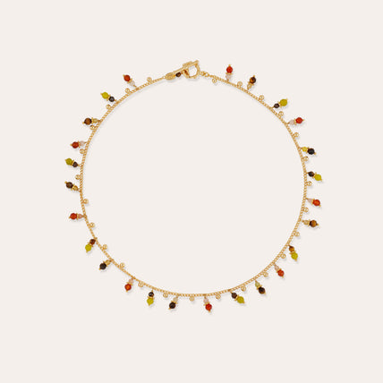 Collar «Tangerine» - Ojo de tigre