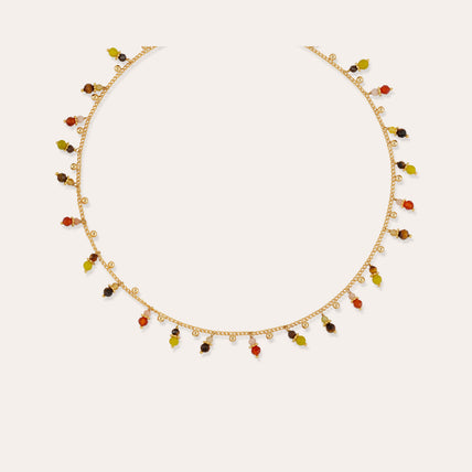 Collar «Tangerine» - Ojo de tigre