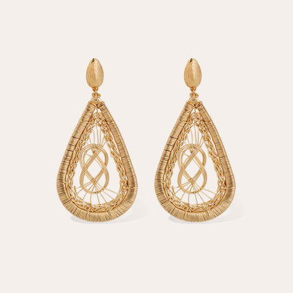 Pendientes Tojo Filea dorados