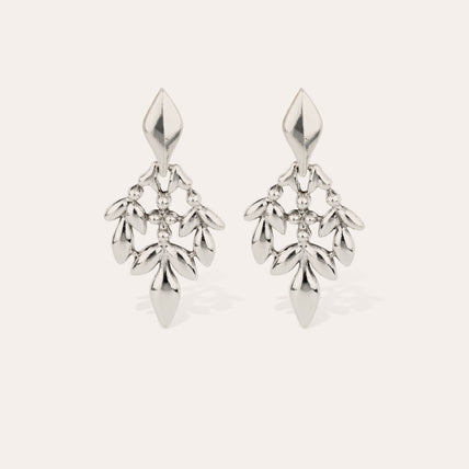Pendientes Olea « Large size » en plata