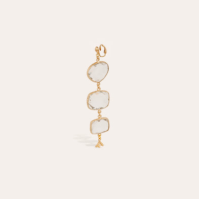 Boucles d'oreilles Silène - Cristal
