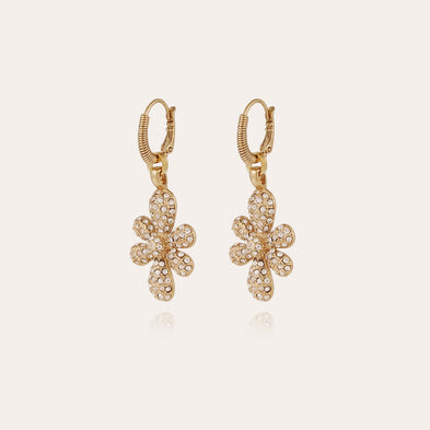 Boucles d'oreilles Tao Agapa dorées
