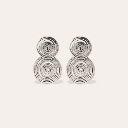 Pendientes Wave « small size » en plata