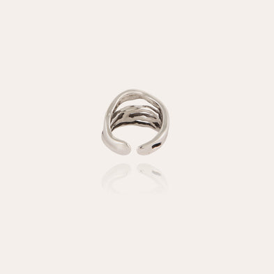Corail -Ring, silberfarben