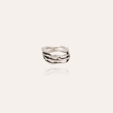 Corail -Ring, silberfarben