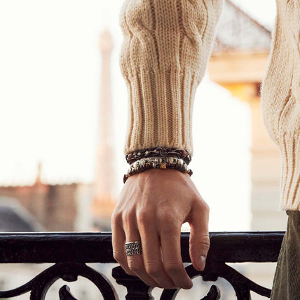 Anillo Rafael plateado