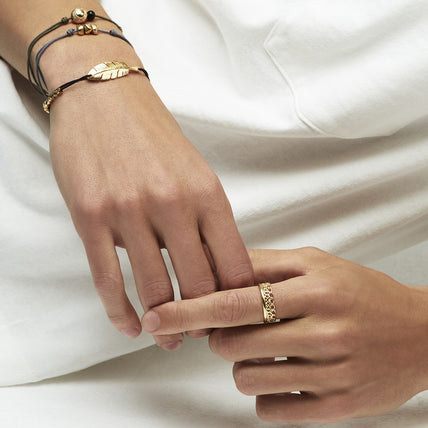 Anillo Rafael, modelo pequeño, dorado