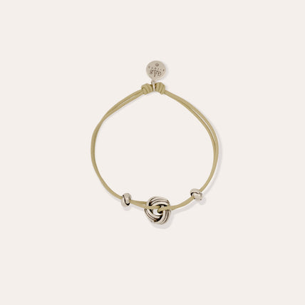 Pulsera tipo eslabón Atik plateada