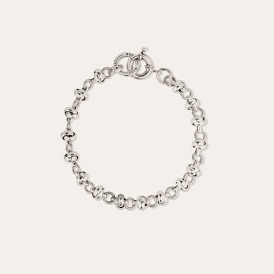 Bracelet Atik chaîne argenté