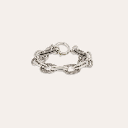 Pulsera Bell plateada