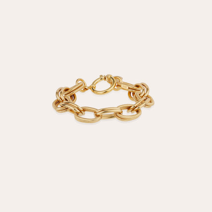 Pulsera Bell dorada