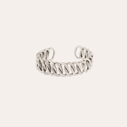 Pulsera Bronx « small size » plateada