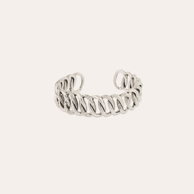 Bronx Bracelet small size silver-plated