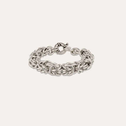 Pulsera Claude plateada