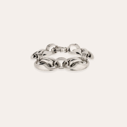 Pulsera Cophea plateada