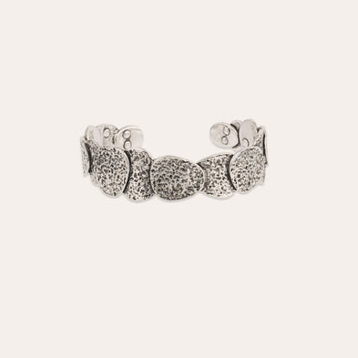 Bracelet Eclipse jonc argenté