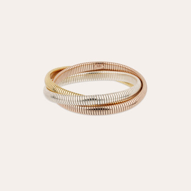 small size 's Two-Tone Three-Strand Infinity Bracelet