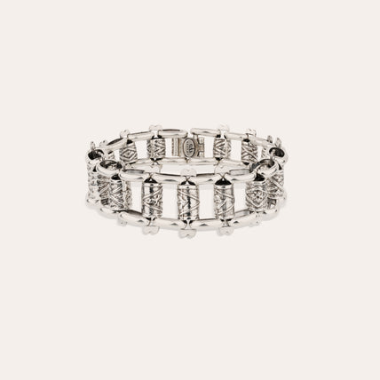 Pulsera Kamino plateada