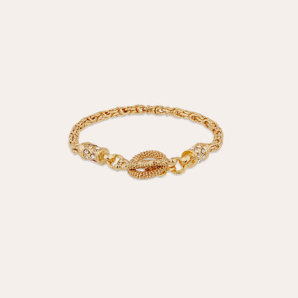 Vergoldetes Maglia-Armband