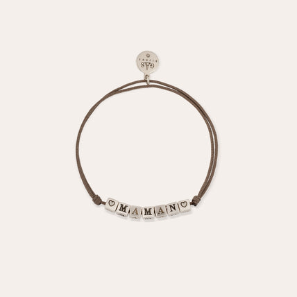Silbernes Armband „Mama“