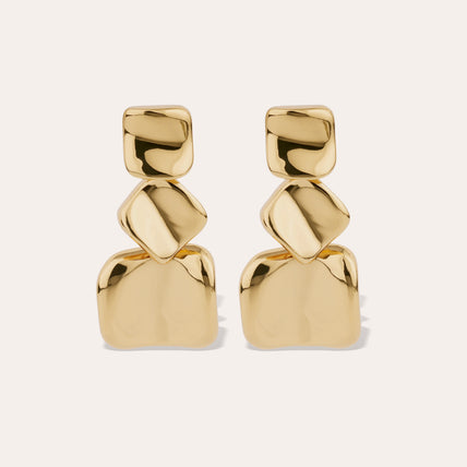 Pendientes Square modelo grande