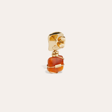 Pendientes Rainbow Square de small size , dorados - Cornalina
