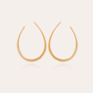 Boucles d'oreilles Bobo dorées