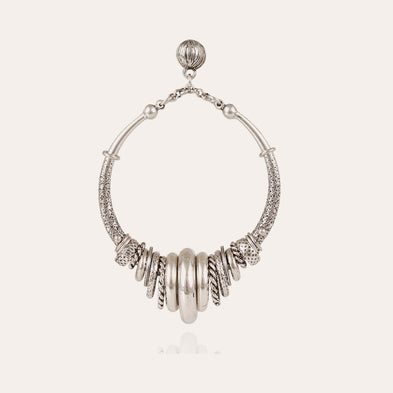 Maranzana Silver Earrings