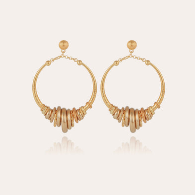 Maranzana Gold Earrings