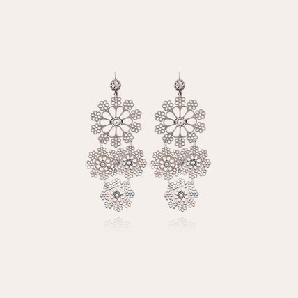 Pendientes «Neige mini» plateados