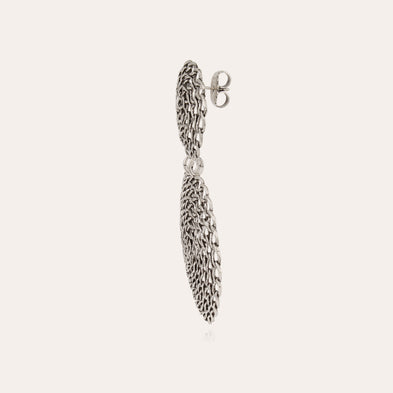 Boucles d'oreilles Onde Gourmette