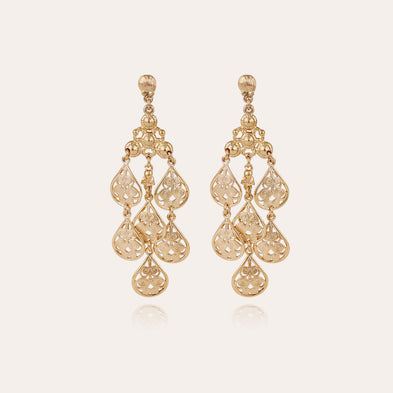 Orferia Earrings small size , Gold-Plated