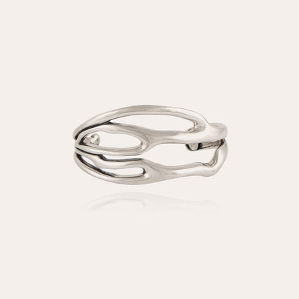 Pulsera « Corail » plateada