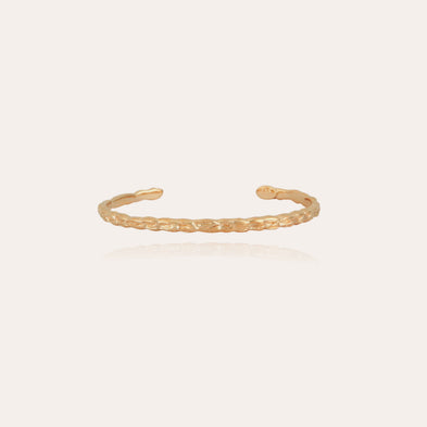 Bracelet jonc Liane mini doré