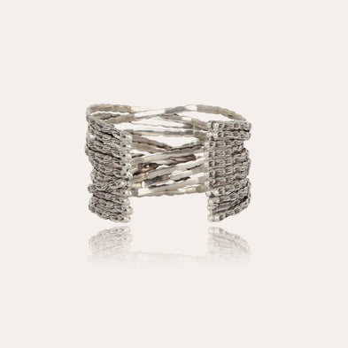 Silberfarbenes Liane-Armband