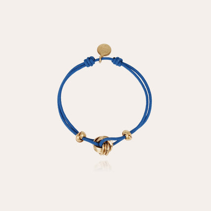 Pulsera tipo lazo Atik dorada
