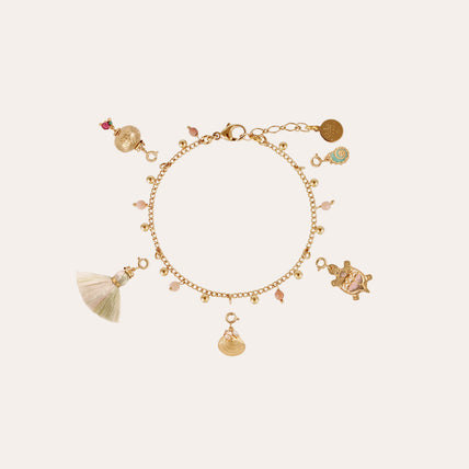 Goldfarbenes Lucce-Armband – individuell gestaltbar