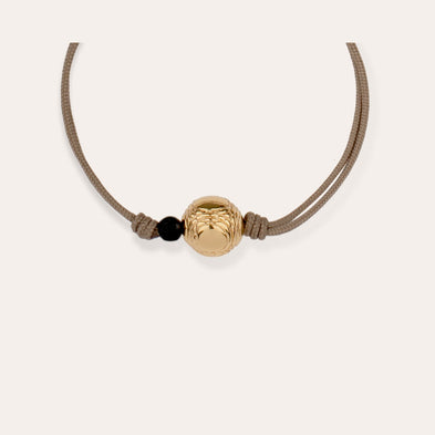 Bracelet Pétanque grand modèle doré