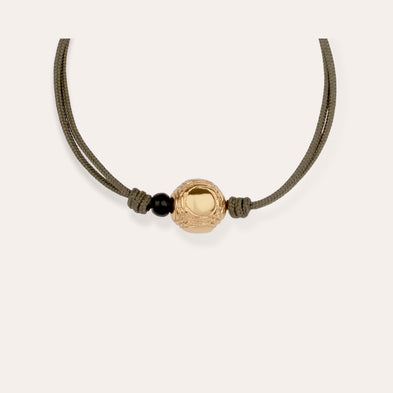 Bracelet Pétanque grand modèle doré